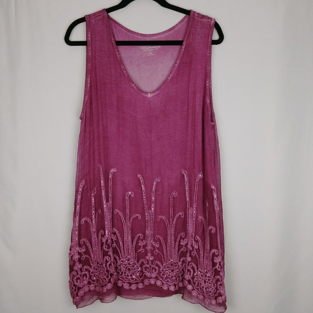 Soft Surroundings Boho Tank